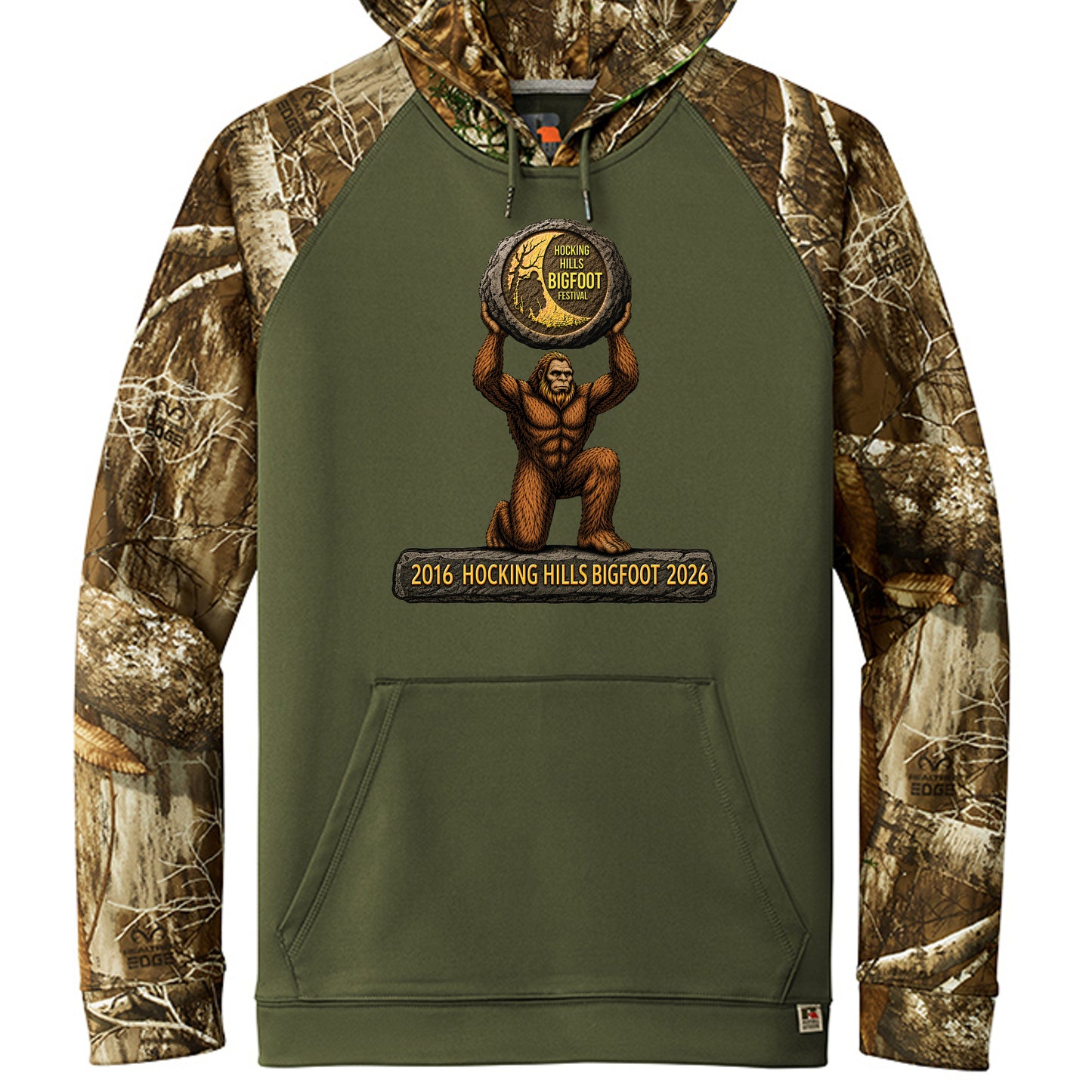 Olive Drab Green/ Realtree Edge - RU451 - FRONT