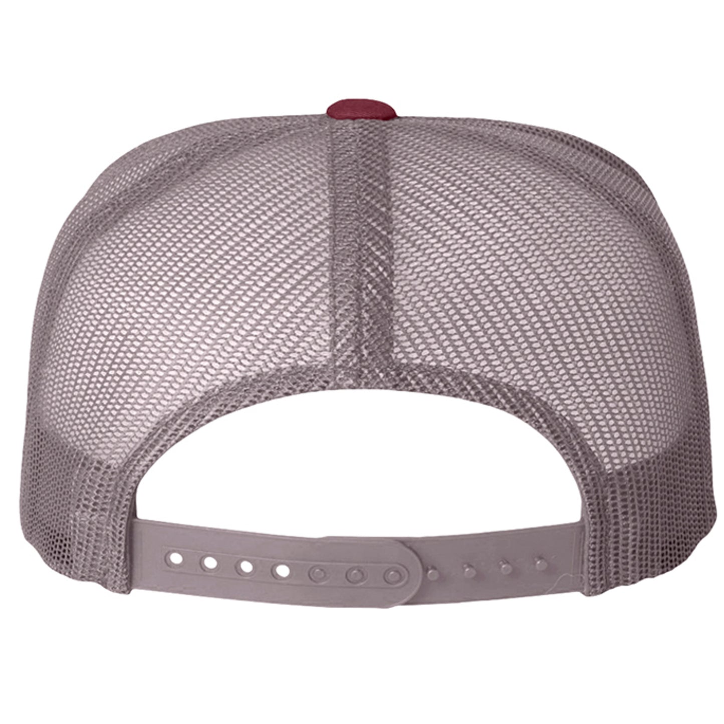 Maroon/ Grey - 6606 - BACK