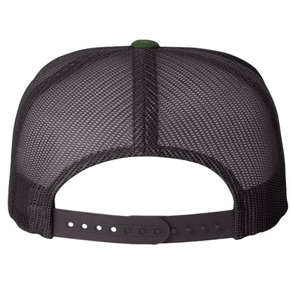Green Camo/ Black - 6606 - BACK