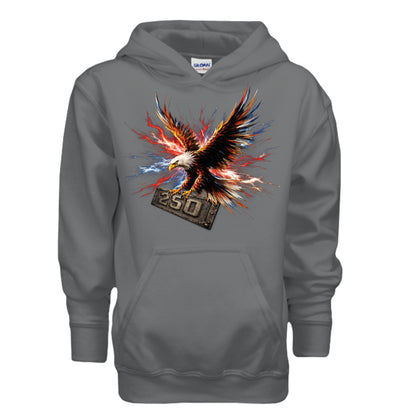 Fan Charcoal Heather - G185B - FRONT