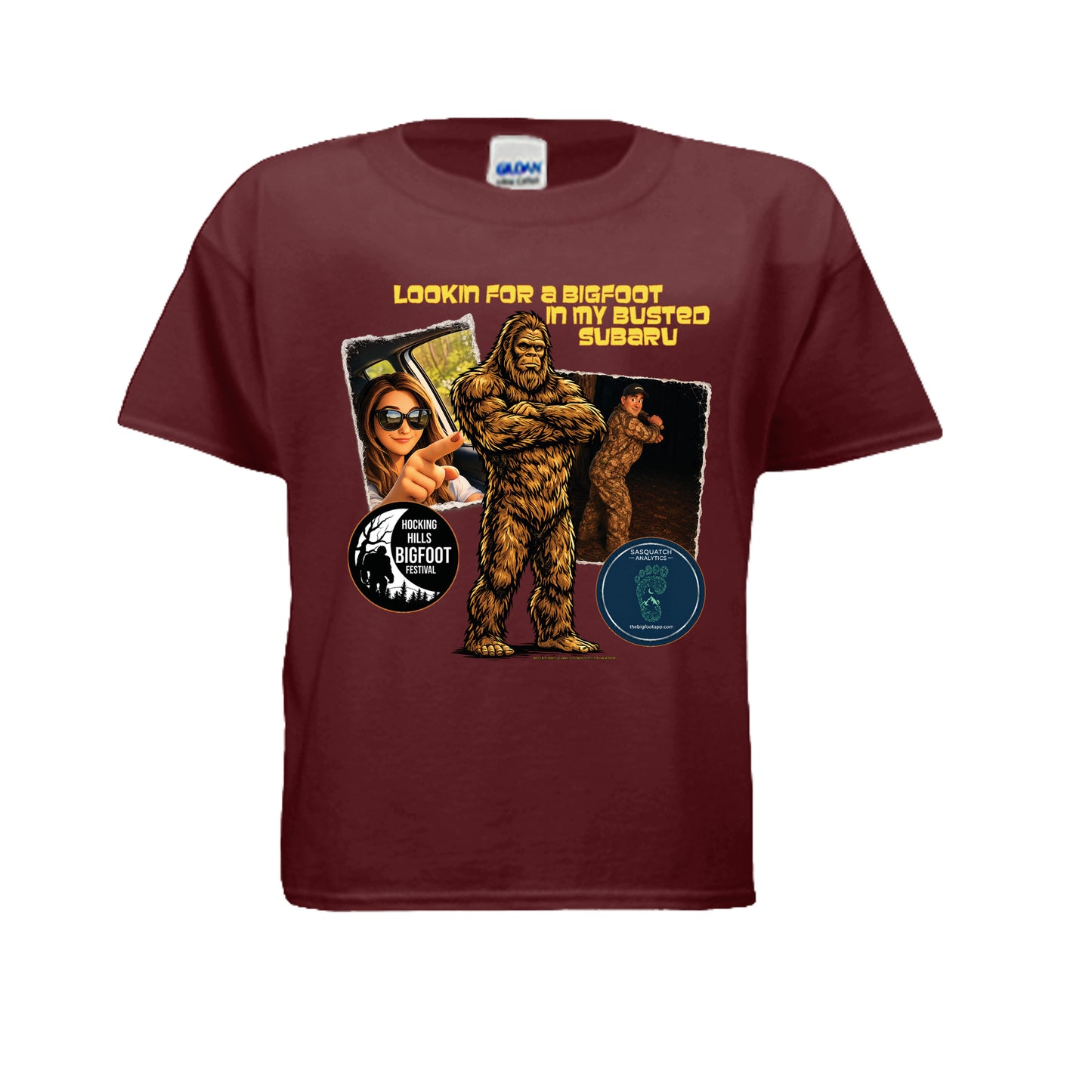 MAROON - G800B - FRONT