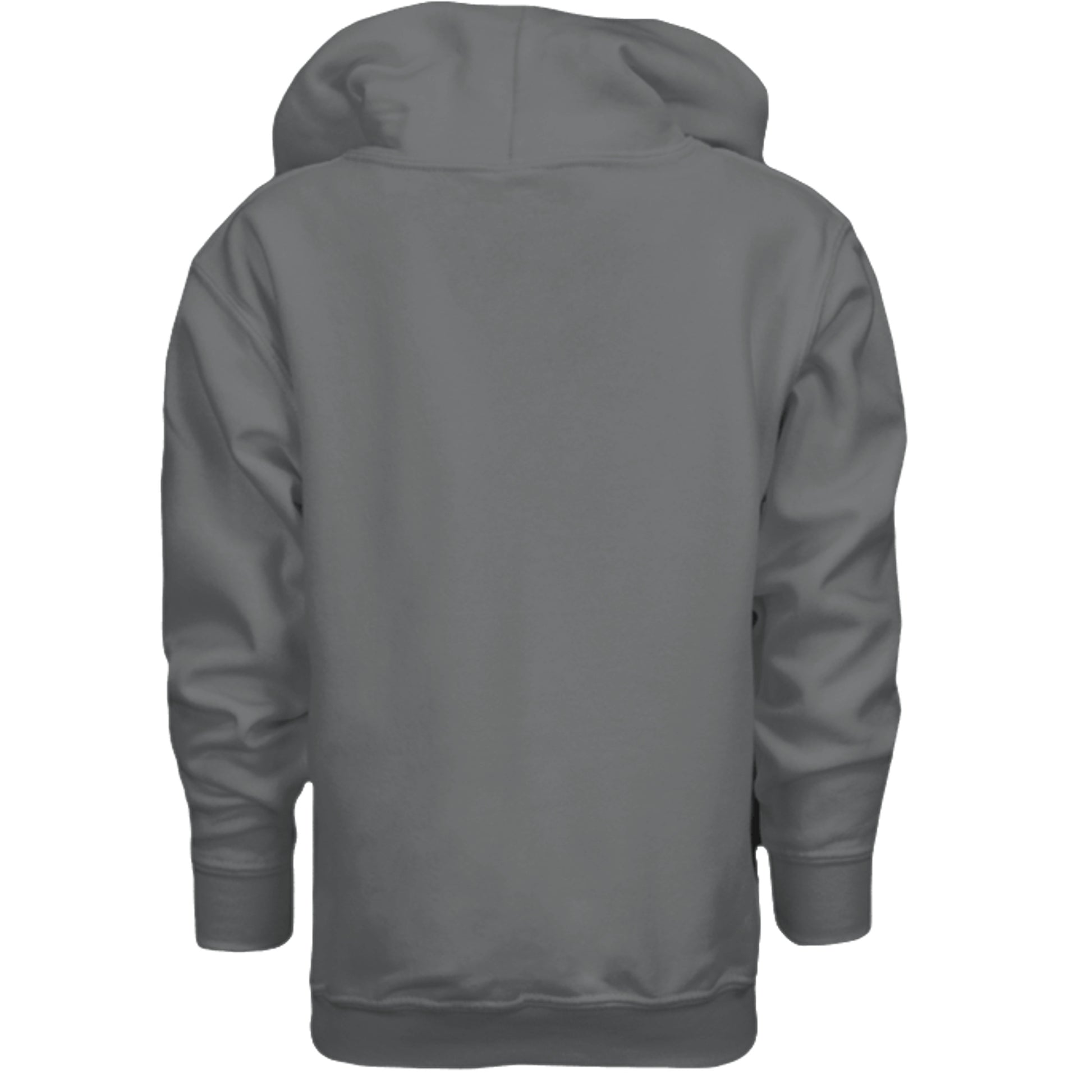 Fan Charcoal Heather - G185B - BACK