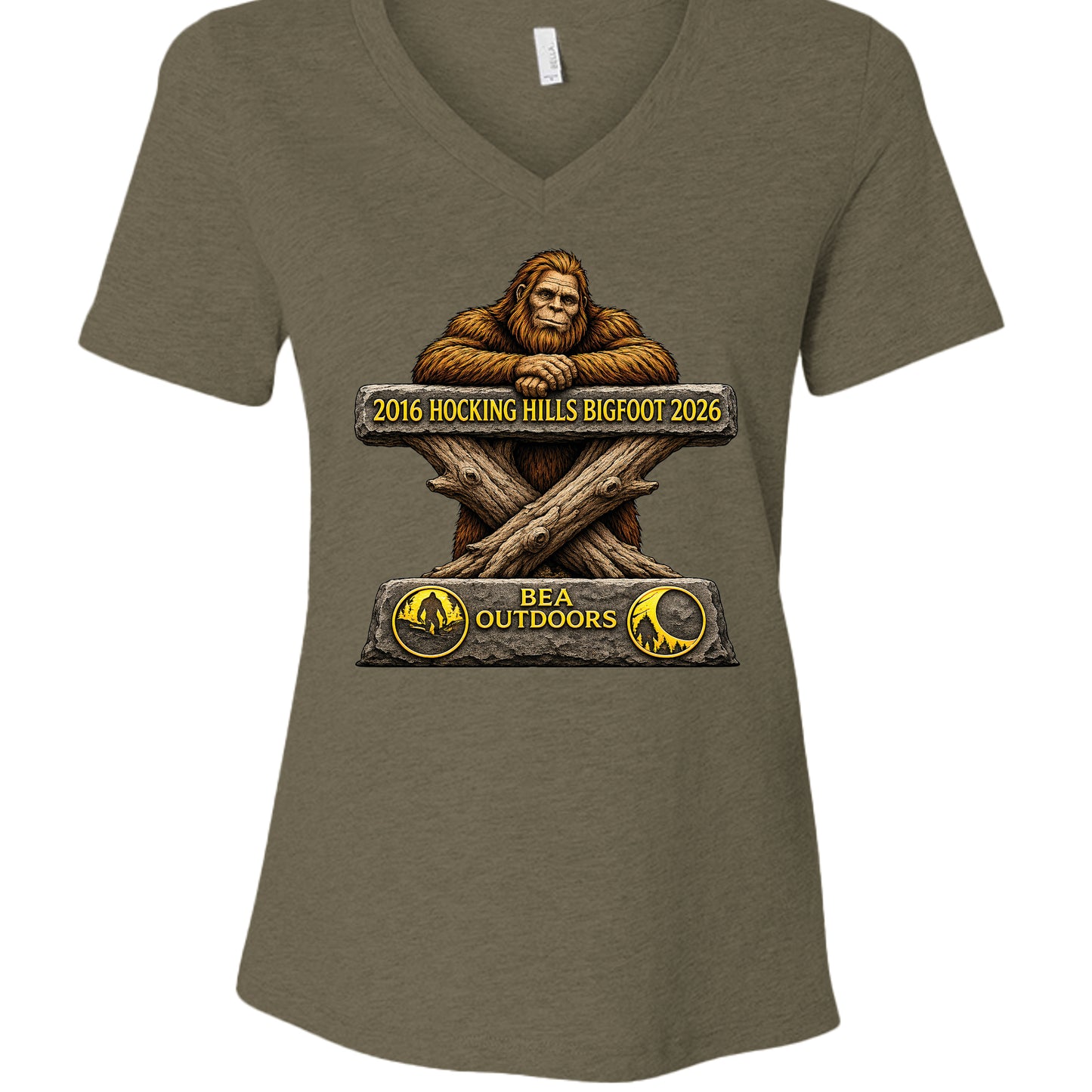 Heather Olive - 6405CVC - FRONT