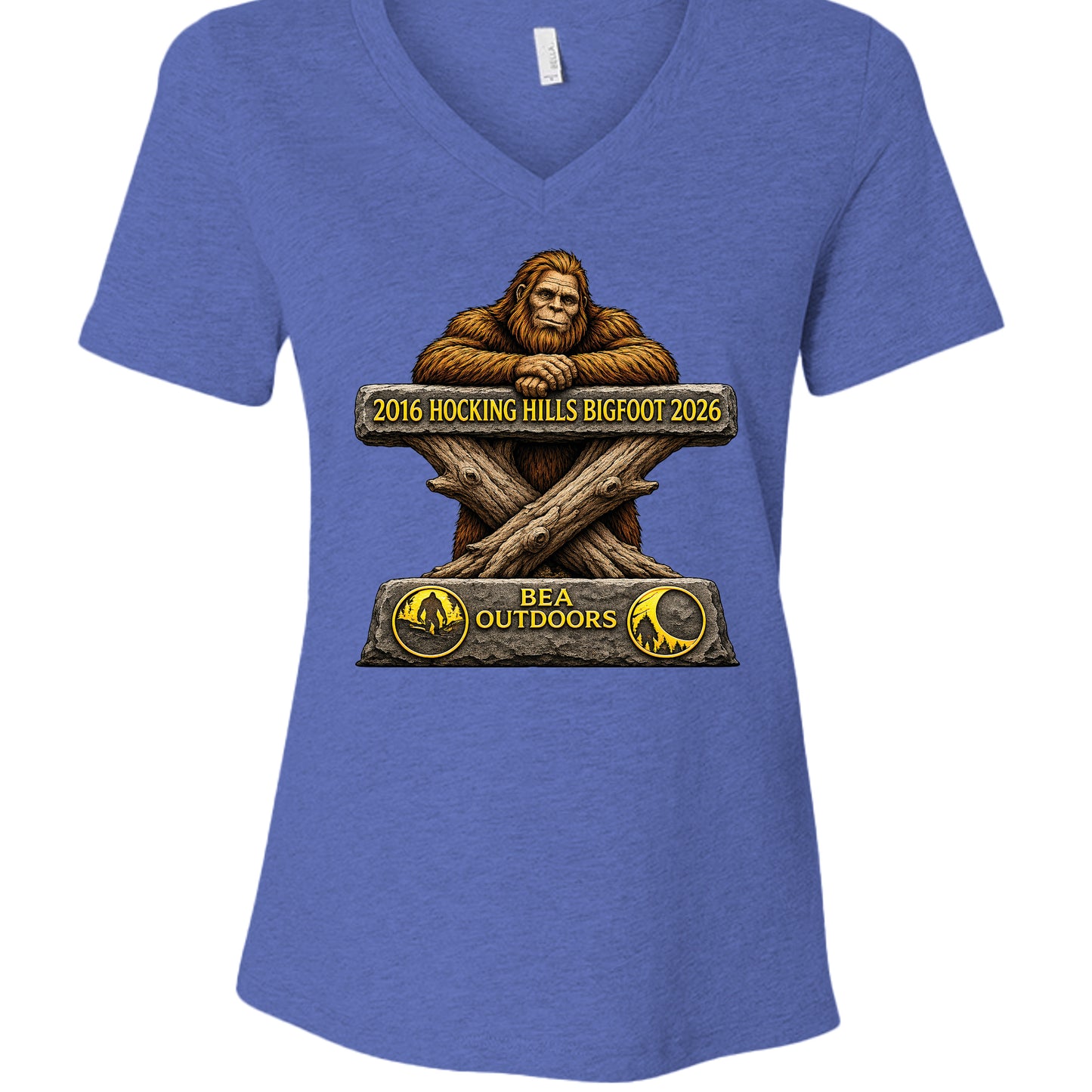 Heather True Royal - 6405CVC - FRONT