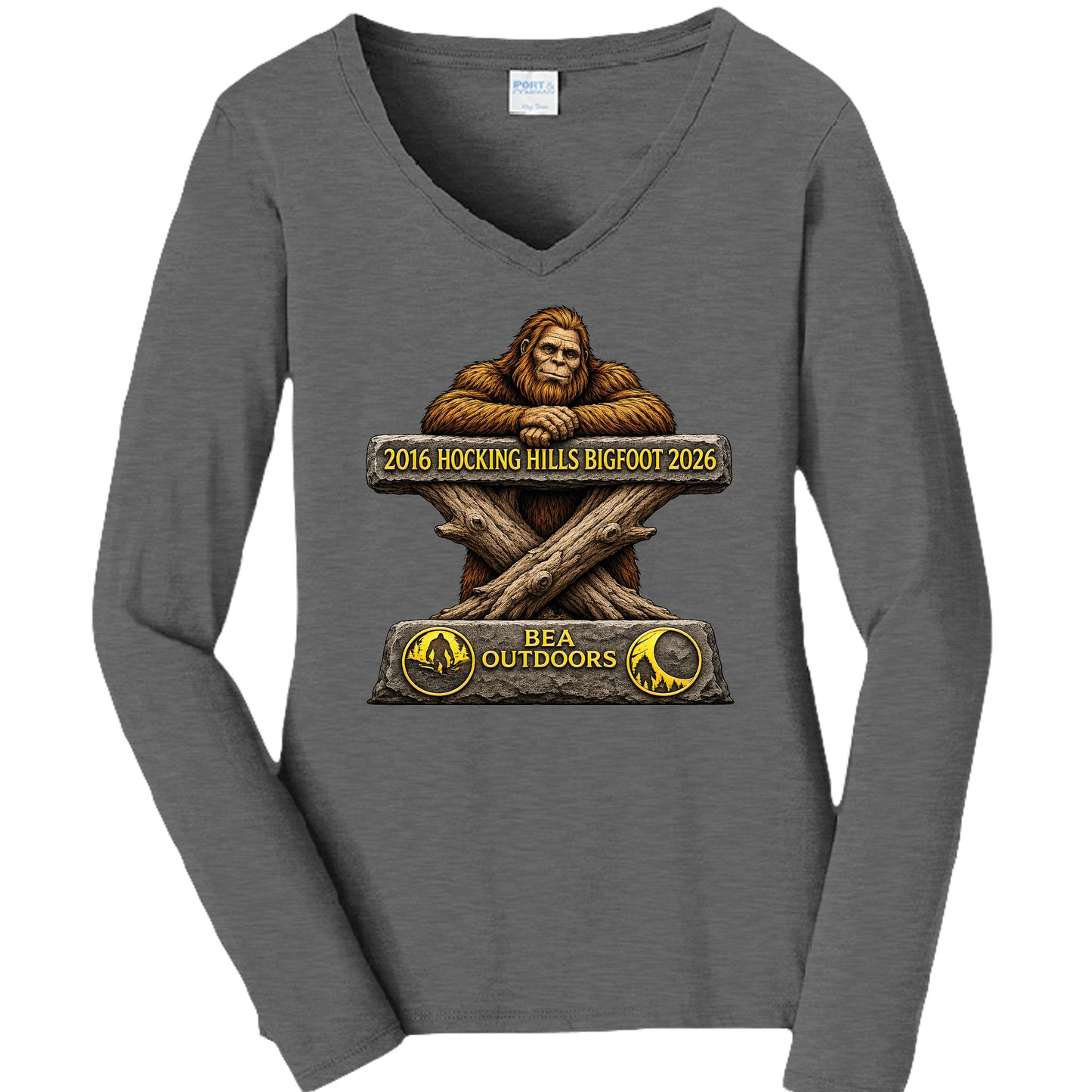 Dark Heather Grey - LPC450VLS - FRONT