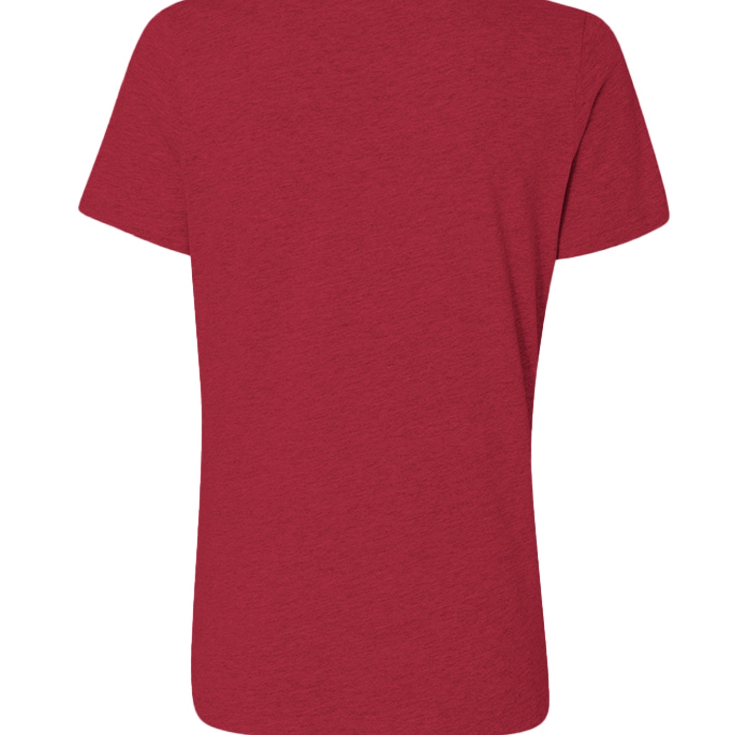 Heather Red - 6405CVC - BACK